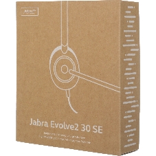 Гарнитура Jabra Evolve2 30 SE MS Stereo чёрный, проводная