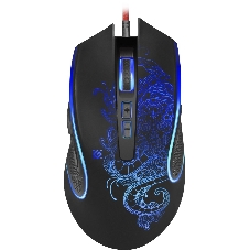 Мышь проводная Defender Venom GM-640L черный, 3200 dpi, USB, кнопки - 8