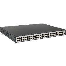 Коммутатор ORIGO Managed L3 Switch 48x1000Base-T PoE, 6x10Gbase-X SFP+, PoE Budget 880W, RJ45 Console, 19