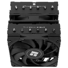 Кулер для процессора Thermalright Royal Knight 120 SE (4-pin PWM, 155мм, Ni/Cu, 6x6мм, 2x120мм, 66.17CFM/59CFM, 25.6dBA/26.1dBA, 1500RPM/1800RPM, S: 1200, 1700, 1851, 115X, AM4, AM5, silver, black)
