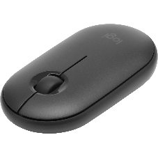 Мышь беспроводная Logitech Pebble M350 графитовый, 1000 dpi, радиоканал, Bluetooth, USB, кнопки - 3