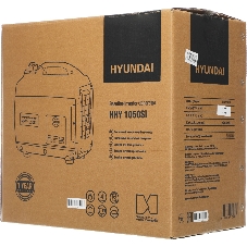 Электрогенератор бензиновый инверторный Hyundai HHY 1050Si, 1.2 кВт, 59 дБ, 12 кг