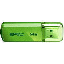 Флешка USB 64Gb Helios 101 SP064GbUF2101V1N USB 2.0 зеленый