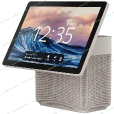 Умная колонка Яндекс Станция Дуо Макс, 60Вт, с экраном, 2 динамика, часы, камера, Wi-Fi, Bluetooth 5.2, Zigbee, Алиса, бежевый