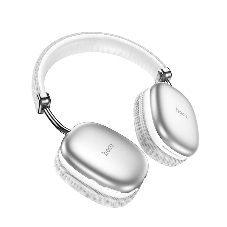 Беспроводные/проводные наушники Hoco W35 белый, полноразмерные, Bluetooth + проводной, до 40 ч