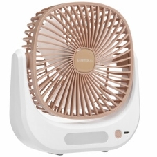Вентилятор Centek CT-5041 бежевый, настольный, 5 Вт, 3 скорости, 10 см