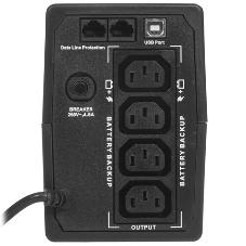 Источник бесперебойного питания ExeGate EP285583RUS SpecialPro Smart LLB-800.LCD.AVR.C13.RJ.USB 800VA/480W, LCD, AVR, 4*IEC-C13, RJ45/11, USB, черный