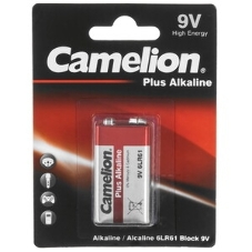 Элемент питания Camelion (1655) 6LR61 PLUS ALKALINE BL-1 (6LR61-BP1 9В)