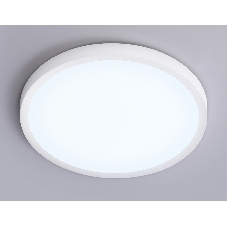 Светильник светодиодный ультратонкий Ambrella light FZ1951 WH белый IP54 20W 5000K D270*15 (Без ПДУ)
