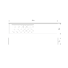 25114/LED 9W 4000K / Светильник потолочный светодиодный / черный
