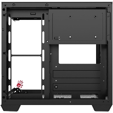 Компьютерный корпус Bloody CC-121 черный без БП mATX 7x120мм 1xUSB 2.0 1xUSB 3.0 audio