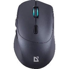 Мышь беспроводная Defender Effect X MS-095 черный, 1600 dpi, радиоканал, USB, кнопки - 6