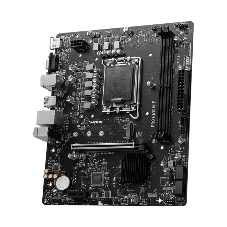 Материнская плата MSI PRO H610M-E, LGA 1700, Intel H610, 2xDDR5, 4xSATA, 1xM.2, 1xPCIe 4.0 x16, 1xPCIe 4.0 x1, 1xHDMI, 1xVGA, 1xRJ45 1Gb, 2xUSB-A 3.2 Gen 1, 4xUSB-A 2.0, 3x3.5мм, 7.1, mATX
