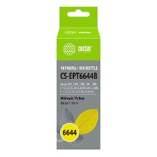 Чернила Cactus CS-EPT6644B желтый 100 мл для Epson L100/L110/L120/L132/L200/L210/L222/L300/L312/L350/L355/L362/L366/L456/L550/L555/L566/L1300