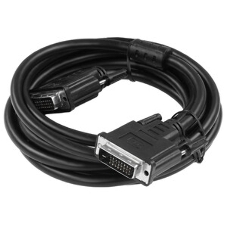 Кабель DVI-D dual link Cablexpert CC-DVI2L-BK-10, 25M/25M, 3.0м, CCS, черный, экран, феррит.кольца, пакет