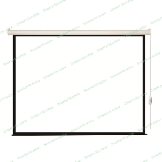 Экран с электроприводом Lumien Eco Control 128x171 см (раб. область 122х165 см) Matte White черная кайма по периметру 4:3