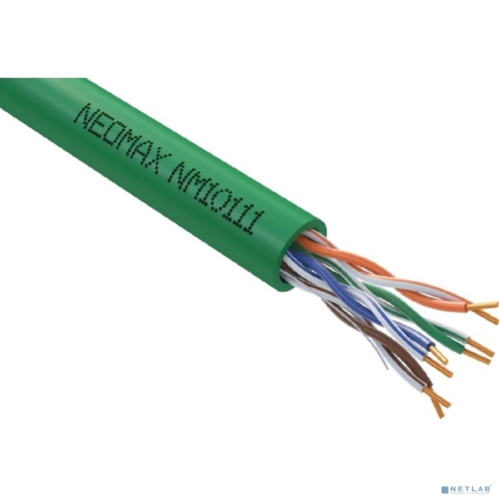 Кабель NEOMAX NM10111 Кабель UTP cat.5e 4 пары (305 м) 0.51 мм LSZH Taiwan (200 Mhz)