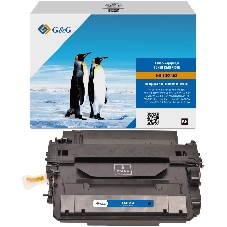 Картридж лазерный G&G GG-CE255X черный (12500стр.) для HP LJ Enterprise MFP M525c/P3015n/LJ Pro M521dn MFP