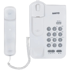 Телефон проводной SANYO RA-S108W белый