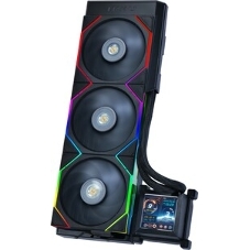 Система жидкостного охлаждения Lian-Li HydroShift LCD 360S Soc-AM5/AM4/1700 черный 4-pin 29.8dB Al+Cu LCD 330W Ret (G89.GHSLCD36SB.R0)