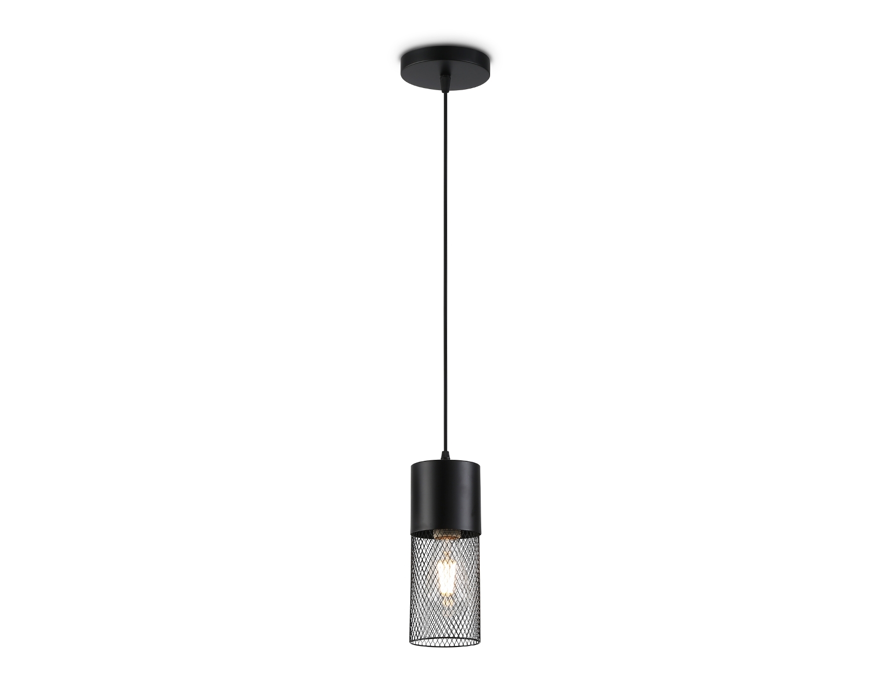 Светильник Ambrella light TR8500 BK черный E27 max 60W D100*1000