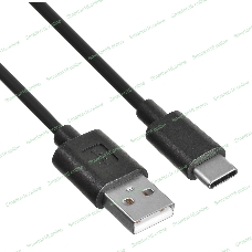 Кабель Buro USB-TC-0.8B2A 0.8м черный