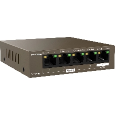 Коммутатор IP-COM G1105PD, 4×1 Гбит/с PoE + 1×1 Гбит/с Uplink, неуправляемый