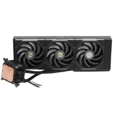 Система жидкостного охлаждения Lian-Li HydroShift LCD 360S Soc-AM5/AM4/1700 черный 4-pin 29.8dB Al+Cu LCD 330W Ret (G89.GHSLCD36SB.R0)