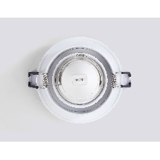 Светильник встраиваемый Ambrella light TN102721 WH белый GU5.3 92*92*23