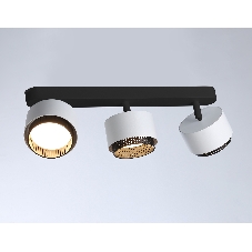 Светильник Ambrella light TN71291/3 WH/BK белый/черный GX53/3 max 12W 400*95*137