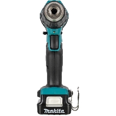 Дрель-шуруповерт Makita DF333DWYE, 12 В, 1.5 Ач, 30 Нм, щеточный