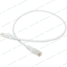 Патч-корд LANMASTER UTP LAN-PC45/U5E-0.5-WH вилка RJ-45-вилка RJ-45 cat.5е 0.5м белый LSZH (уп.:1шт)