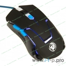 Мышь проводная Dialog Gan-Kata MGK-12U черный, 2400 dpi, USB, кнопки - 6