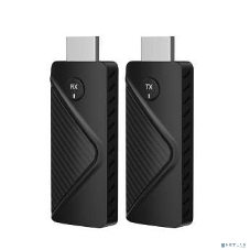 Беспроводной удлинитель HDMI ORIENT VE059V2, WiFi HDMI Extender (Tx+Rx), до 50 м, HDMI 1.3, 1080p@60Hz, HDCP1.2, внутренние антенны, питание от USB (33370)