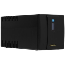 Источник бесперебойного питания ExeGate SpecialPro Smart LLB-1200.LCD.AVR.4SH 1200VA/750W, LCD, AVR, 4*Schuko, черный