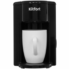 Кофеварка капельная Kitfort KT-763 350Вт черный
