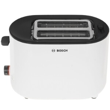 Тостер Bosch TAT2M121 белый, 950 Вт, 2 слота