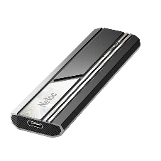 Внешний SSD Netac ZX10, 2TB, USB 3.2 Gen 2 Type-C, R/W 1050/1050, черный