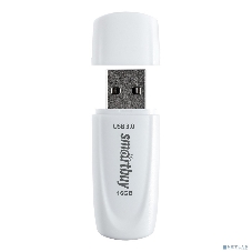 Флешка USB SmartBuy Scout white (SB016Gb3SCW), 16Gb, USB 3.0, R/W 100/40, белый