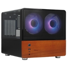 Корпус Jonsbo V12, Micro-Tower, белый, 2 x 120 мм