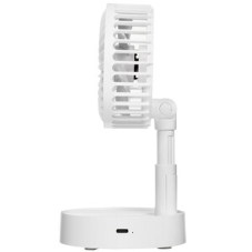 Вентилятор Centek CT-5044 белый, настольный, 4 Вт, 3 скорости, 10 см