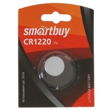 Батарейка Smartbuy CR1220/1B (12/720) (SBBL-1220-1B) (1 шт. в уп-ке)