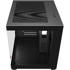 Компьютерный корпус Bloody CC-121 черный без БП mATX 7x120мм 1xUSB 2.0 1xUSB 3.0 audio
