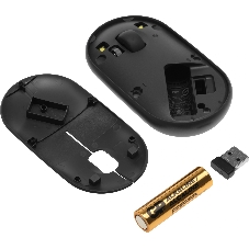 Мышь беспроводная Logitech Pebble M350 графитовый, 1000 dpi, радиоканал, Bluetooth, USB, кнопки - 3