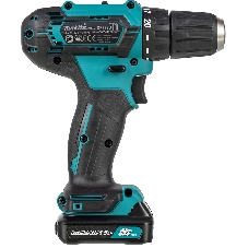 Дрель-шуруповерт Makita DF333DWYE, 12 В, 1.5 Ач, 30 Нм, щеточный