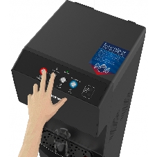 Кулер для воды Hotfrost V450 AMI, нижняя загрузка, нагрев 90 °С, охлаждение 10 °С, черный