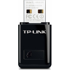 Сетевой адаптер TP-Link SOHO TL-WN823N Беспроводной USB мини адаптер 300 Мбит/с стандарта N c кнопкой QSS(Realtec)