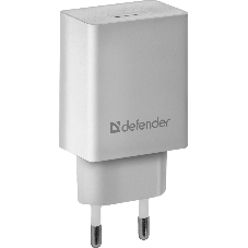 Сетевой адаптер питания Defender 1xUSB, 5V/2.1А, белый (UPA-21)