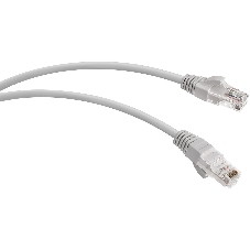 Патч-корд WRline WR-PC-RJ45-UTP-5E-2-GY UTP RJ-45 вил.-вилка RJ-45 cat.5e 2м серый LSZH (уп.:1шт)