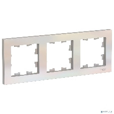 Рамка 3-м AtlasDesign универс. жемчуг SchE ATN000403